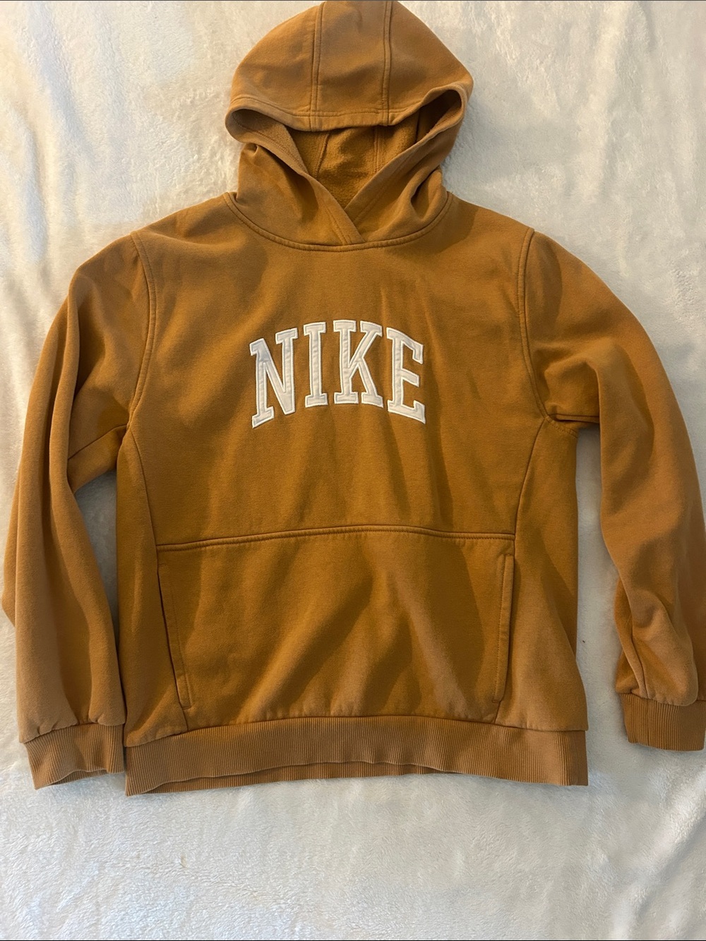 Hooded Nike Sweatshirt yellow
